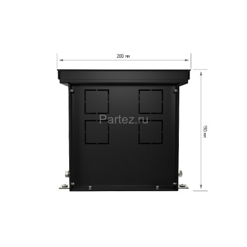 Конвектор внутрипольный Royal Thermo ATRIUM-190/200/2200-DG-U-NA