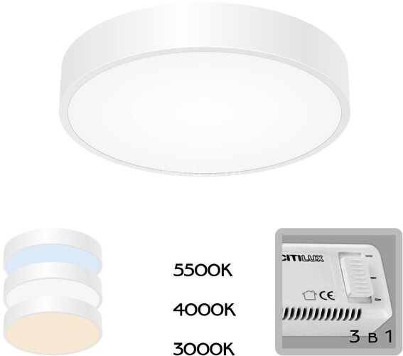 Потолочный светильник Citilux CL72424V0