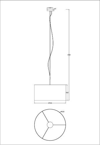 Подвесной светильник Arte Lamp A4095SP-3WH