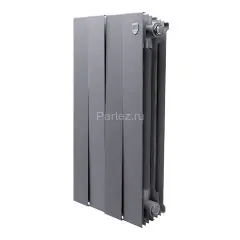 Биметаллический радиатор Royal Thermo PianoForte  500/100-4 (Silver Satin)