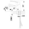 Смеситель Lemark Luna LM4156C для раковины