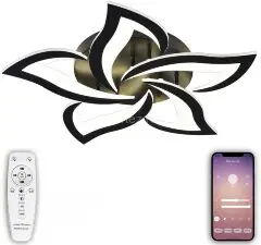 Потолочная люстра Natali Kovaltseva INNOVATION STYLE 83002 BLACK