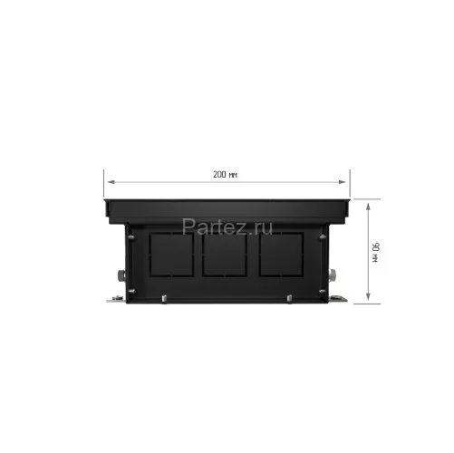 Конвектор внутрипольный Royal Thermo ATRIUM-90/200/1600-DG-U-DB