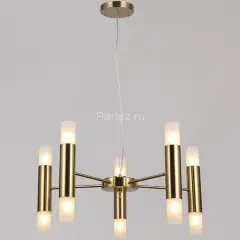 Подвесная люстра ILLUMICO IL0314-10P-79 BRASS