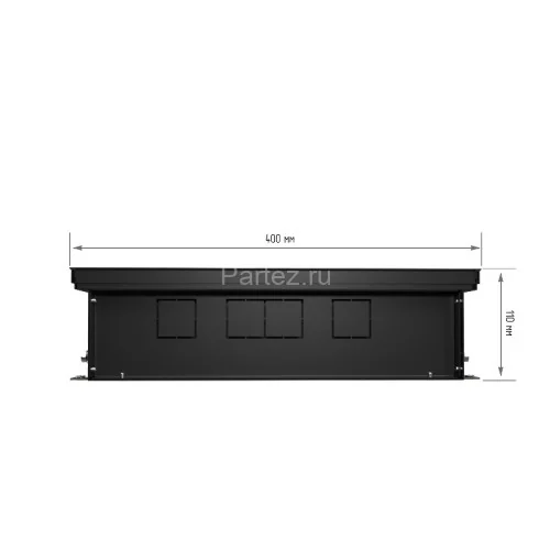 Конвектор внутрипольный Royal Thermo ATRIUM-110/400/1200-DG-U-DB