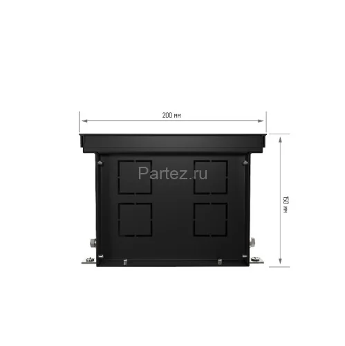 Конвектор внутрипольный Royal Thermo ATRIUM-150/200/800-DG-U-DB