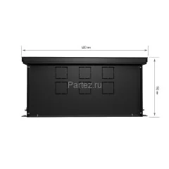 Конвектор внутрипольный Royal Thermo ATRIUM-190/400/800-DG-U-DB