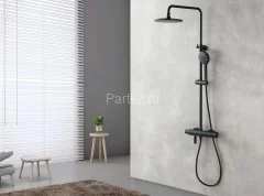 Смеситель Lemark Bronx LM3772BL для душа термостатический