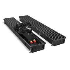 Конвектор внутрипольный Royal Thermo ATRIUM-90/200/2600-DG-U-BL