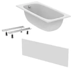 Промо-набор Ideal Standard 4 в 1: Ванна акриловая 160х70см, ножки, фронтальная панель, крепеж для фр