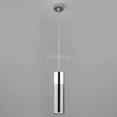 Подвесной светильник Eurosvet 50135/1 LED хром / черный жемчуг