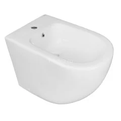 Биде напольное Azario Grado 360х560х410 санфаянс, белый (AZ-2141C)