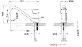 Смеситель Lemark Point LM0307C для раковины