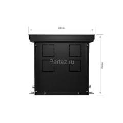 Конвектор внутрипольный Royal Thermo ATRIUM-190/200/1200-DG-U-DB
