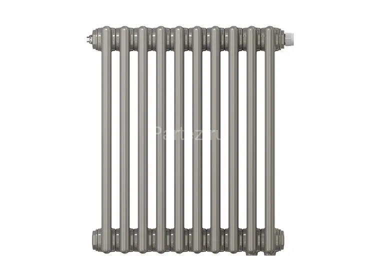 Радиатор трубчатый Zehnder Charleston Retrofit 3057, 18 сек.1/2 ниж.подк. 0325 TL (кроншт.в компл)