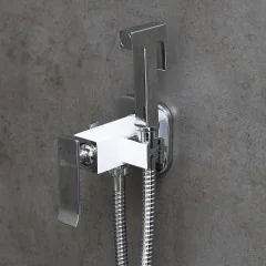 Смеситель Lemark Contest LM5820CW с гигиеническим душем, встраиваемый