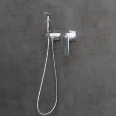 Смеситель Lemark Allegro LM5920CW с гигиеническим душем, встраиваемый
