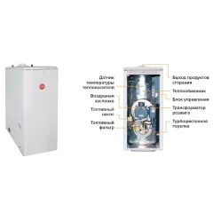 Котел дизельный Kiturami Turbo-17R