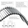 Конвектор внутрипольный Royal Thermo ATRIUM-150/400/2800-DG-U-DB
