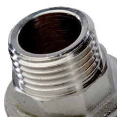 Кран шаровой полнопроходной НР/НР бабочка 1/2" Stout