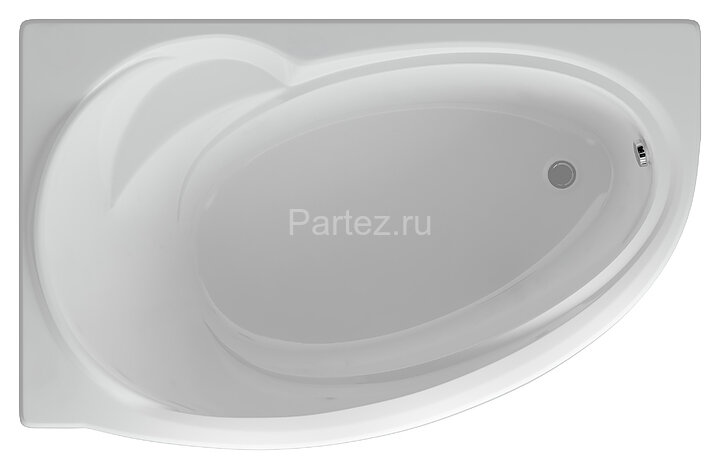 Ванна акриловая AZARIO PAOLINA асимметричная 170*97 см, левосторонняя (AV.0072170)
