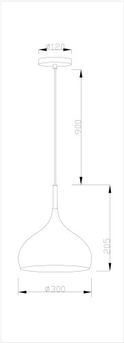 Подвесной светильник Moderli V1296-1P