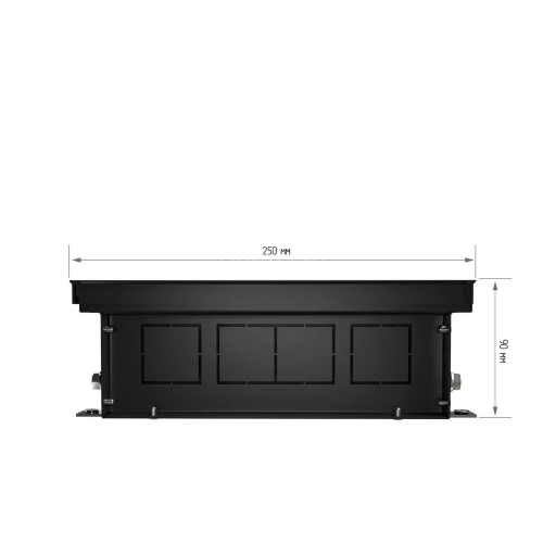 Конвектор внутрипольный Royal Thermo ATRIUM-90/250/1800-DG-U-BL