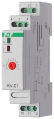Реле времени RV-01 230В 16А задержка включ. 1..120с 1перекл. IP20 монтаж на DIN-рейке F&F EA02.001.0