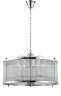 Подвесная люстра Crystal Lux TADEO SP6 D600 CHROME/TRANSPARENTE