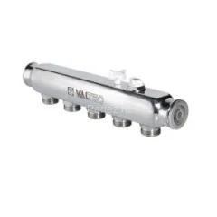 Коллектор распределительный НЕРЖ. 1&quot;х7х3/4&quot;ЕК VALTEC