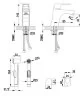 Смеситель Lemark Unit LM4516C для раковины с гигиеническим душем