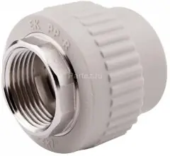 Муфта комбинированная PPR-ВР D32х1&quot; Ekoplastik