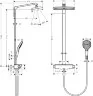 27286000 Raindance E Showerpipe 360 1jet EcoSmart 9 л/мин с термостатом
