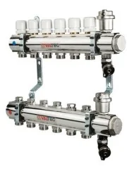 Коллекторная группа из латуни в сборе 1.1/4&quot;х11х3/4&quot;ЕК VALTEC
