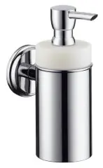 Дозатор жидкого мыла Hansgrohe Logis Classic керамический, хром (41614000)
