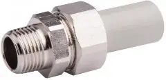 Муфта комбинированная разъемная PPR-НР D25х3/4&quot; Ekoplastik