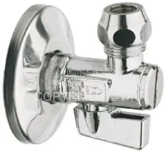 Кран перекрывающий с цанговым зажимом 1/2&quot;х10мм art.906 ITAP