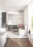 INSPIRA SQUARE Низ к унитазу напольный, двойной выпуск, квадратный, 645 мм