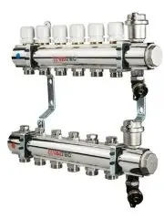 Коллекторная группа из латуни в сборе 1&quot;х6х3/4&quot;ЕК VALTEC