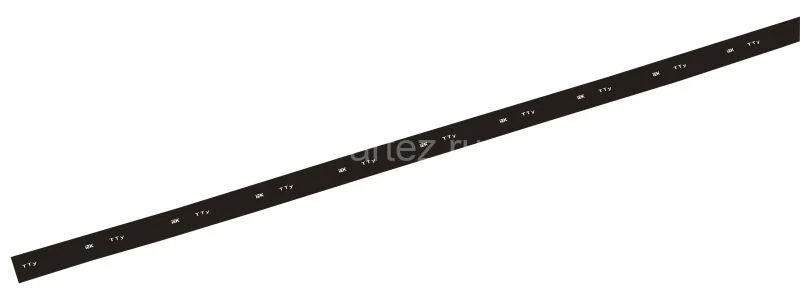 Трубка термоусадочная ТТУ нг-LS 12/6 черн. 1м IEK UDRS-D12-1-K02