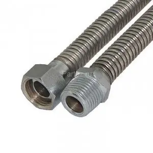 Гибкая подводка для газа сильфонная 1/2" в-н 100 см