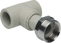 Тройник с накидной гайкой PPR 25х3/4&quot; Ekoplastik