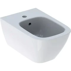 Биде подвесное Geberit Smyle Square без крышки, белый (500.209.01.1)