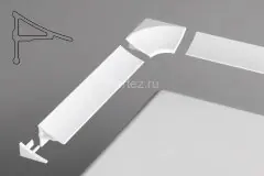 Набор заглушек и уголков Ravak 11 белый (B460000001)