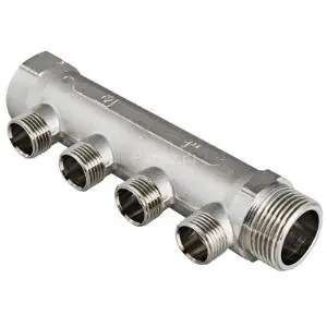 Коллектор распределительный 1"х4х1/2"НР VALTEC