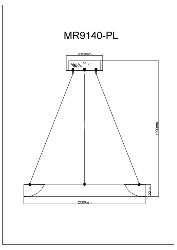 Подвесной светильник MyFar MR9140-PL