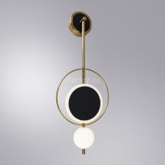 Настенный светильник Arte Lamp A2604AP-7BK