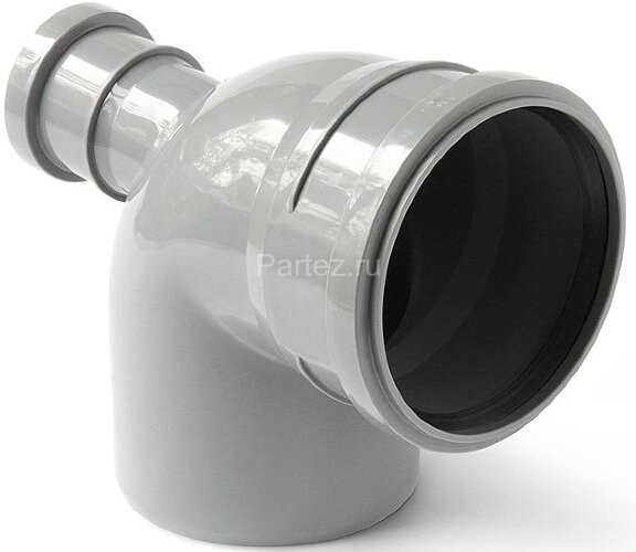 Отвод ПП D110 с выходом 50 фронтальный