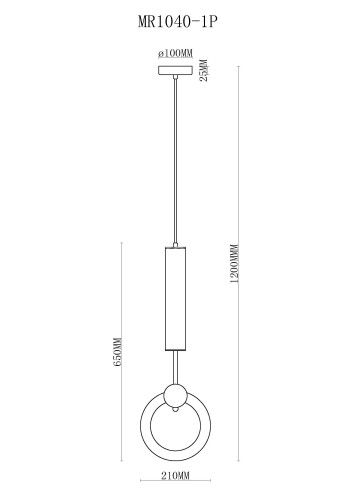 Подвесной светильник MyFar MR1040-1P