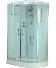 Timo Standart T-6602 Silver L душевая кабина (120*85*220), шт